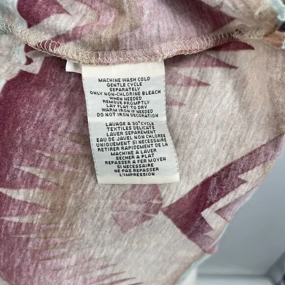 Denim & supply Ralph Lauren tribal beaded tank Small BoxH sleeveless Aztec - Picture 6 of 7